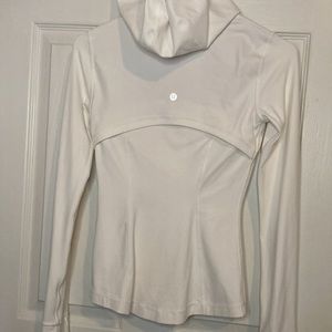 Lululemon White hooded define jacket